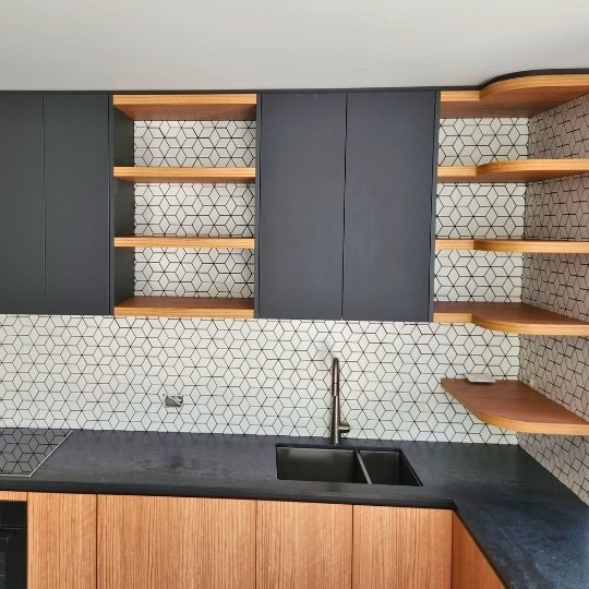 Kitchen Splashback-Coastal Epoxy Grout