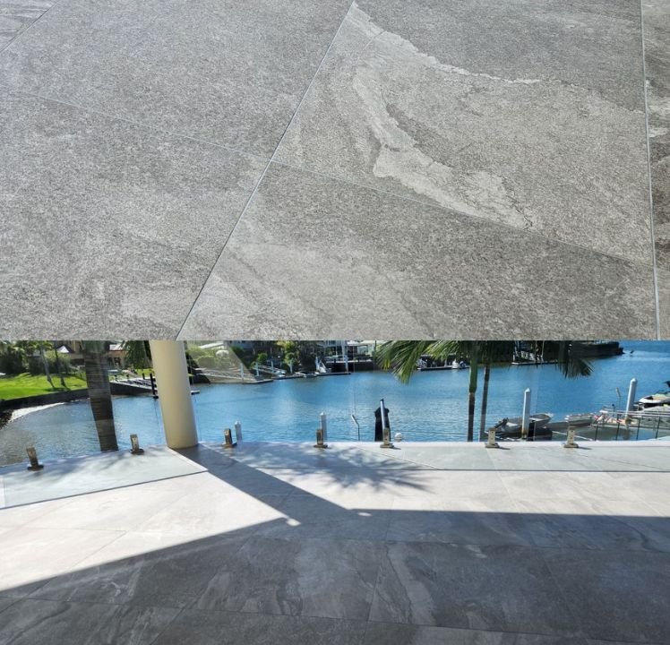 Balcony Epoxy Regrout-Coastal Epoxy Grout